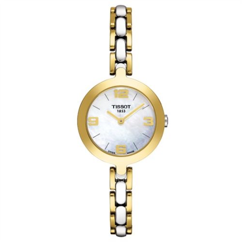 Tissot Flamingo Yellow Gold PVD / MOP / Strap